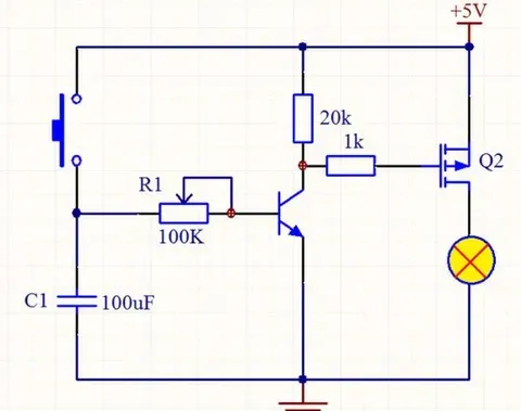 如何使电容启动10秒后自动断电？延时断电电路设计方案？