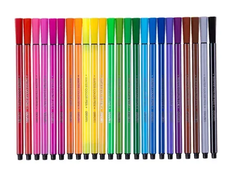 24色水彩笔哪款性价比高？如何选24色水彩笔